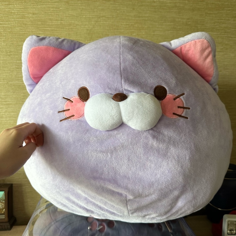 Koroneko Purple Cat Big Plush